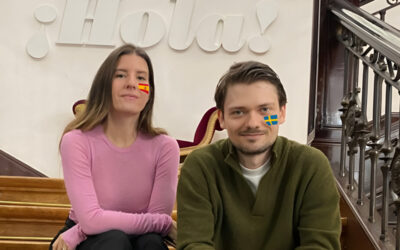 C’EST QUI LES INTER #3 ? Claudia Illan (SPAIN) Hugo Wahledow (SWEDEN).